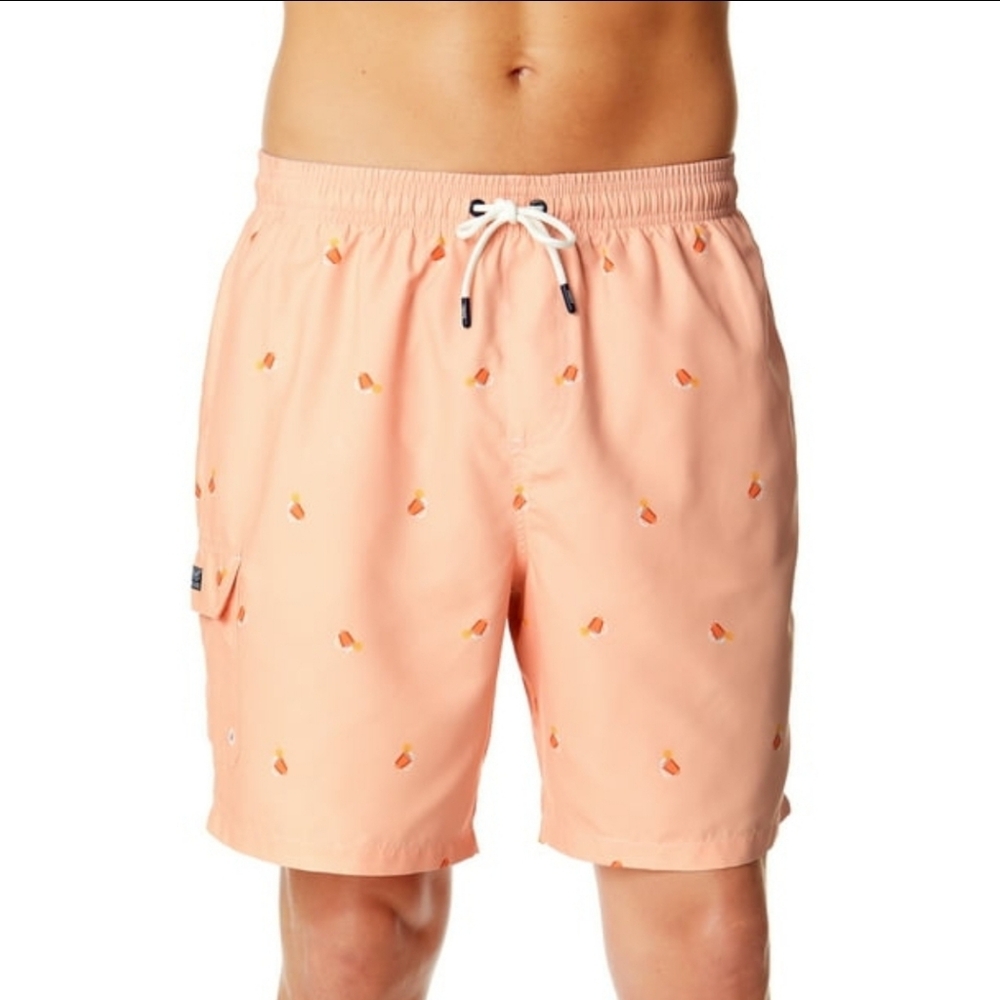 2XL Chaps Men's Swim Trunks NWT